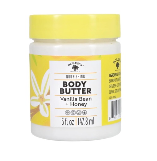 [DT] Bolero -  Body Butter - Vanilla Bean + Honey 5fl oz (147.8ml) 